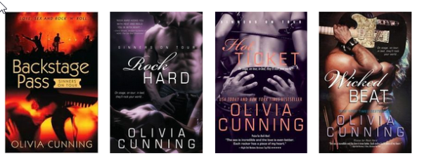 Sinners on Tour series by Olivia Cunning